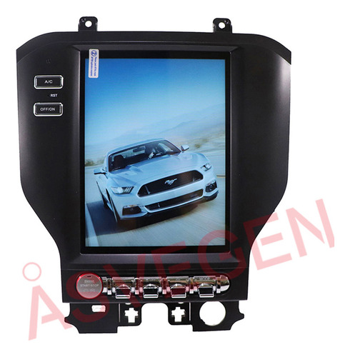 Estreo Para Ford Mustang 2014-2019 4+64g Carplay Gps 10.4' Foto 4