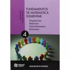 Livro Fundamentos De Matemática Elementar 4 P26186