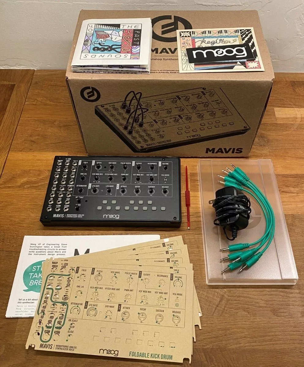 Moog Mavis Semi-modular Monophonic Analog Synthesizer