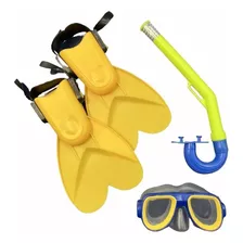 Set Buceo Pata De Rana Antiparra Snorkel 