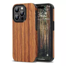 Funda Tendlin Para iPhone 14 Pro Shockpr Red Sandalwood