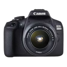 Canon Eos 2000d Cor Preto