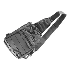 Bolsa De Ombro Courrier Evo Tactical Cor Preto