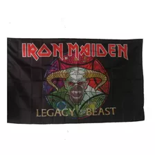 Iron Maiden Legacy Of The Beast Bandera Poster