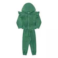 Conjunto Infantil Inverno Feminino Aveludado Fakini