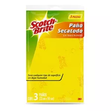  Paño Secatodo Scotch Brite C/3