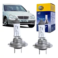 Lampada Farol Baixo Mercedes Benz C180 2001 A 2007 Hella Par