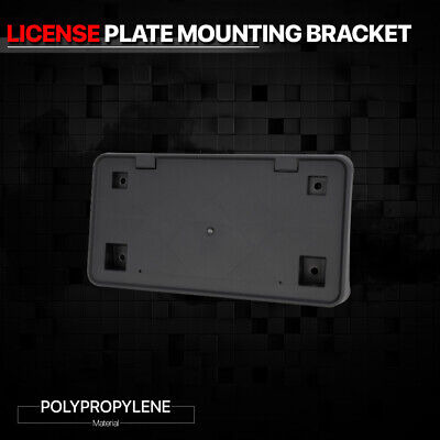 Front Bumper License Plate Mounting Bracket Frame Holder Oak Foto 2