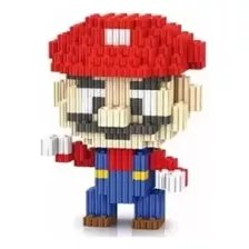 Mini Bloques Mario Bross Figura 3d Armables