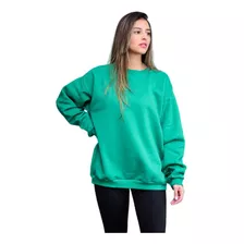 Blusa De Frio Inverno Gola Redonda Básica Feminina- Promoção