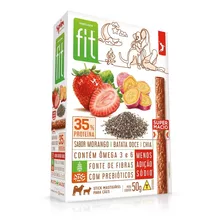 Petisco Natural Saudável Stick Fit Spin Pet - 50g - Morango