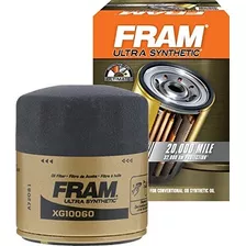 Fram Xg10060 Ultra Sintético Spin-on Del Filtro De Aceite Co