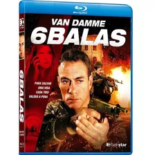 6 Balas [ Blu-ray ] Lacrado Jean Claude Van Damme Filmes