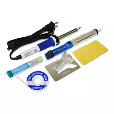 Soldering Starter Kit With Desoldering Wick And Pump [ ...