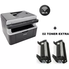 Impressora Brother Multifuncional Wifi Dcp-1617nw + 02 Toner