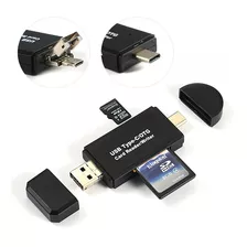 Lector De Tarjetas Sd Micro Sd Usb Tipo C Adaptador 2.0