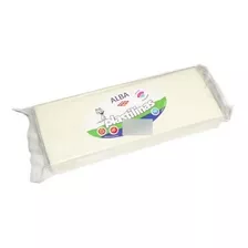 Plastilina Alba 250g. Blanco