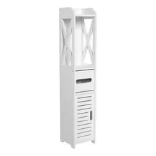 Mueble Organizador De Baño Color Blanco