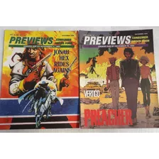 Revistas Previews Comics Guia 1994 Ingles Preacher Hex