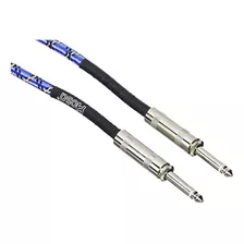 Cable Guitarra Hosa 3gt-18c1 18ft - Azul/blanco/negro