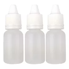 Frasco Plástico De 10ml - Conta Gotas - 50un Tampa Lacre!