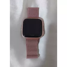 Reloj Inteligente Smartwatch Fitbit Versa Rosa Excelente 