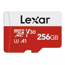 Memoria Lexar 256gb Micro Sdxc 100mb/s A1 U3 Class10 V30