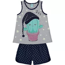 Pijama Infantil Feminino Kyly Brilha No Escuro Lançamento