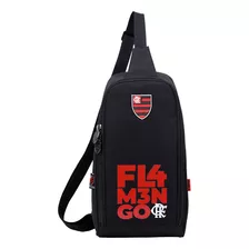 Bolsa Para Calçados Esportivos Flamengo 12047 Liso Cor Preto X 1 