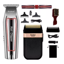 Kemei 032 E Shaver 2024 Maquinas Cortar Cabelo Barba Pezinho