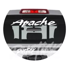 Calco Apache Ideal Parabrisas Ploteo 60cm Camioneta 