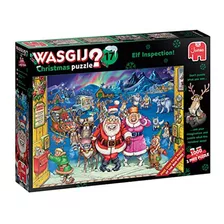 Jumbo, Wasgij, Christmas 17 Elf Inspection, Rompecabezas Par