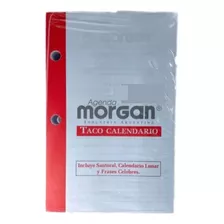 Taco Calendario Morgan 2024 8,5 X 13 Cm Ultimos