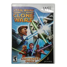 Star Wars Clone Wars Light Saber Duels Wii