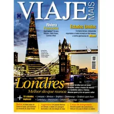 Revista Viaje Mais, Londres, Nº 146, Ano 13, Julho De 2013