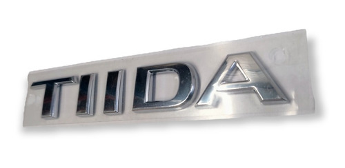 Emblema Cromado Letras T I I D A Sedan 07-18 Nissan Original Foto 2