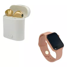 Smartwatch Reloj Inteligente Con Audifonos In-ear De Regalo