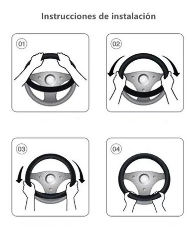 Funda De Fibra De Carbono Para Volante Toyota Piel Perforada Foto 5