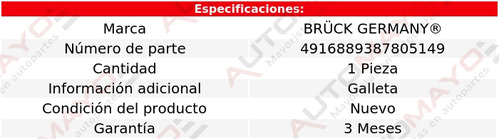 Un Soporte Goma De Escape Bruck Pointer L4 1.8l 1998-2010 Foto 2