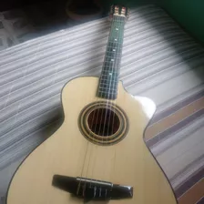 Guitarra Clasica Con Curva, Curdas De Nailon