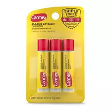 Carmex Bálsamo Labial 3 Un 