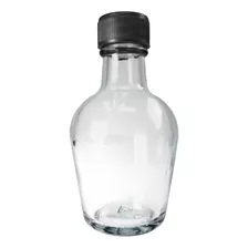 Mini Botella De Vidrio 50 Ml 12 Pz Tapón Corcho Recuerdos