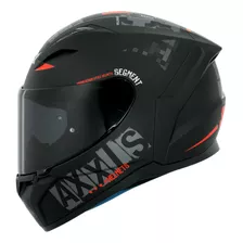 Capacete Masculino Axxis Segment Nyc Preto Fosco Moto Fem