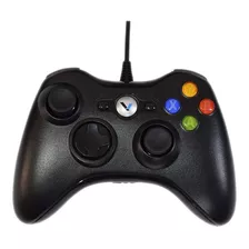 Control Alámbrico Negro Compatible Con Xbox 360 :: Vz