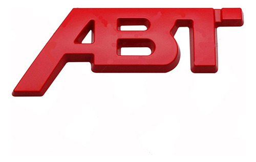 Para Volkswagen A3 A5 Q5 Q7 Tt Rs 3d Metal Abt Logo Badge Foto 7