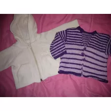 Campera Polar Voss 3 Meses +campera Tejida No Mimo La Plata