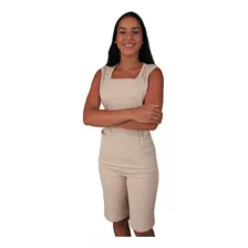 Conjunto Uniforme Domestica Babá Camareira Faxineira Copeira