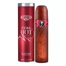 Perfume Cuba Hot 100ml Edt Lançamento