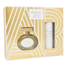 Set Her Golden Secret Dama Antonio Banderas 2 Pz