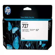 Cartucho Hp 727 B3p23a Negro Foto Designjet T920 T1500 T2500